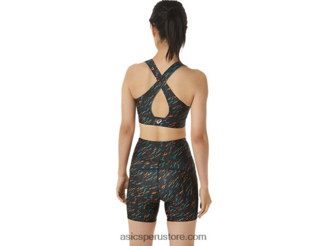 RPVB3297 sombra de noche/estampado de salvia Asics sostén pr lyte mujer