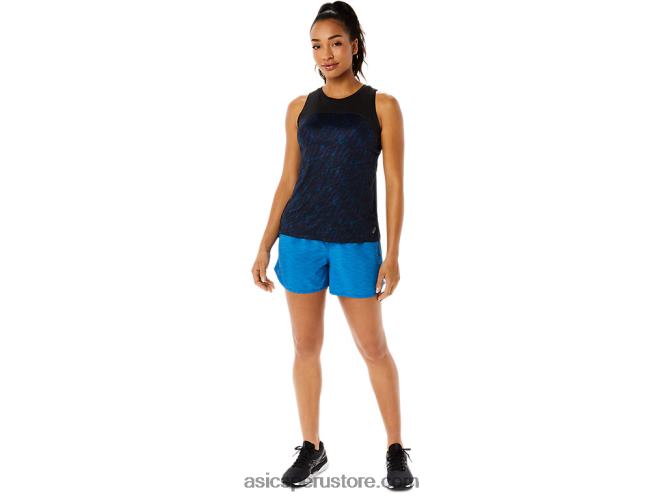 RPVB3302 lago drive spacedye Asics pantalón corto de running de 4 pulgadas Lyte Speed ​​para mujer