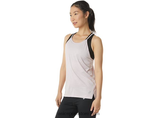 RPVB3310 tinte espacial apenas rosa Asics tanque de tiras de las mujeres