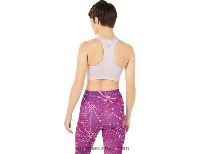 RPVB3315 rosa claro/rojo fucsia Asics sujetador con relleno de mujer