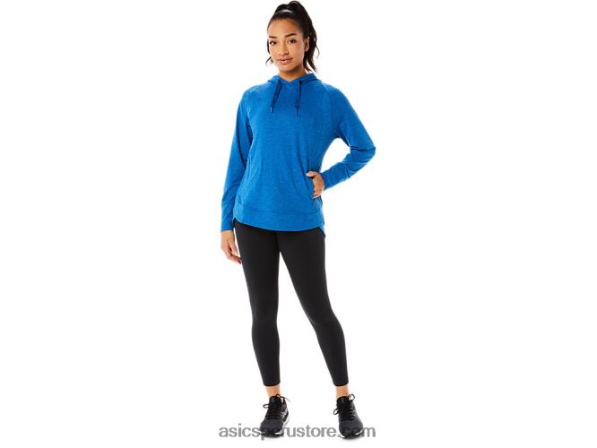 RPVB3320 lago drive tinte espacial/azul claro Asics sudadera con capucha de tecnología para mujer
