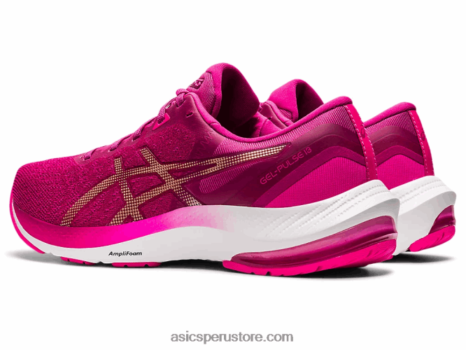 RPVB3324 rojo fucsia/champagne Asics pulso de gel 13