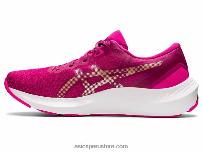 RPVB3324 rojo fucsia/champagne Asics pulso de gel 13