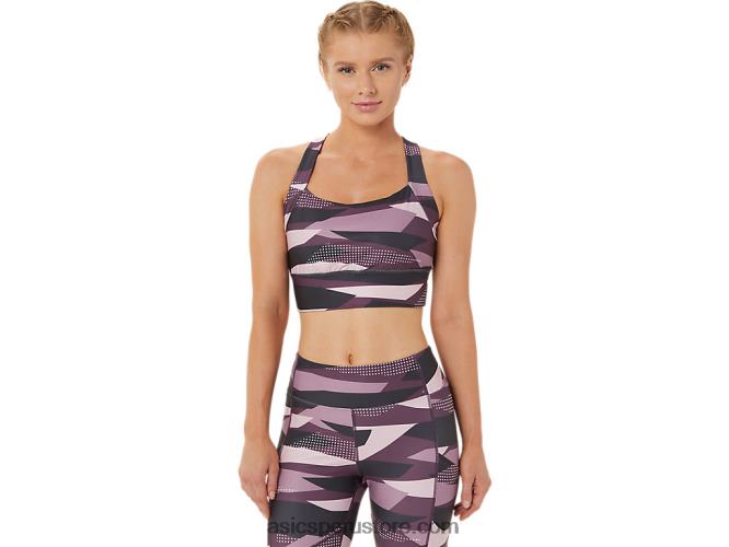 RPVB3337 estampado apenas rosa Asics sujetador estampado new strong 92 para mujer