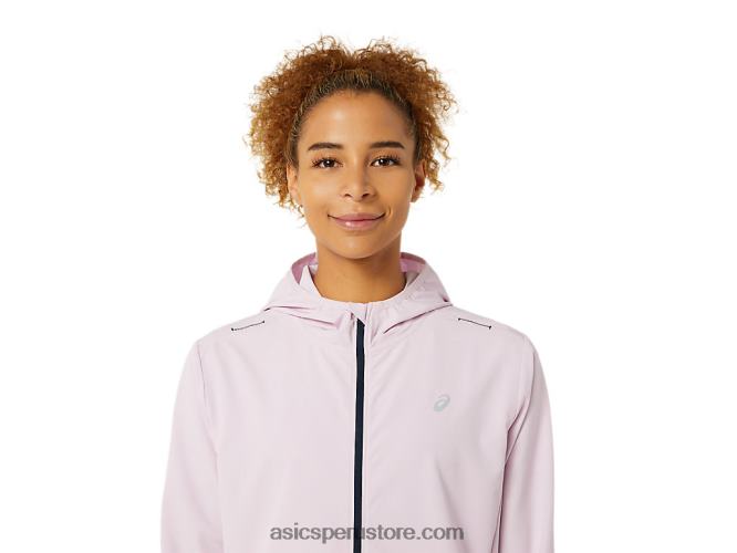 RPVB3338 rosa claro/azul francés Asics chaqueta confeccionada para mujer