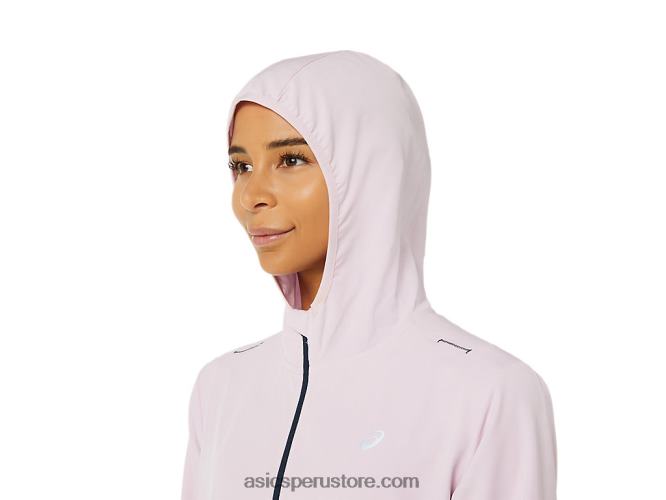 RPVB3338 rosa claro/azul francés Asics chaqueta confeccionada para mujer