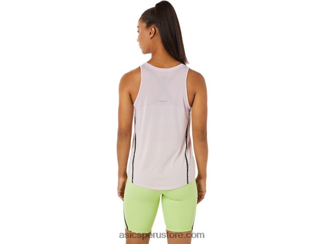 RPVB3346 apenas rosa Asics tanque de carrera femenino