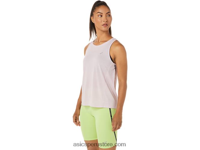 RPVB3346 apenas rosa Asics tanque de carrera femenino