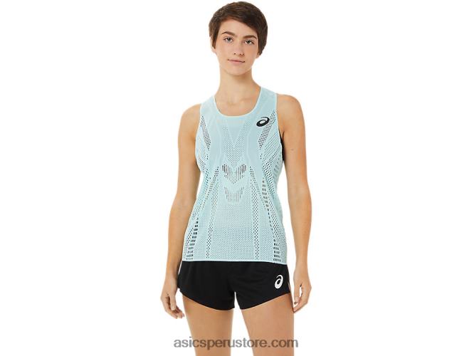 RPVB3348 azul claro Asics camiseta actibreeze mujer