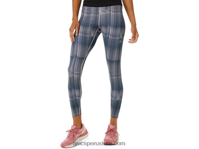 RPVB3349 azul francés/rosa apenas Asics leotardo fietro mujer