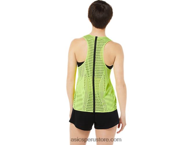 RPVB3350 peligro verde Asics camiseta actibreeze mujer