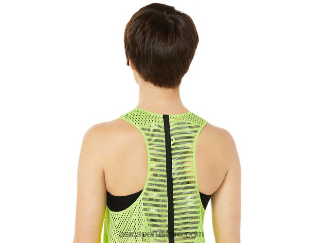 RPVB3350 peligro verde Asics camiseta actibreeze mujer