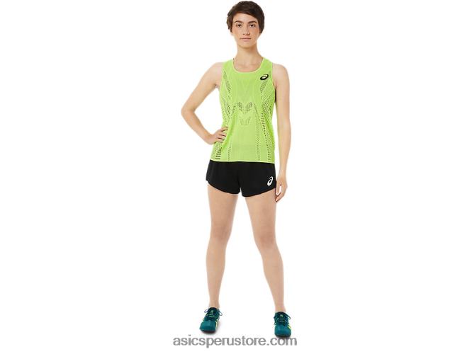 RPVB3350 peligro verde Asics camiseta actibreeze mujer