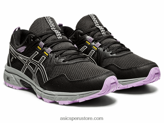 RPVB3354 negro/marfil Asics gel-venture 8 de ancho