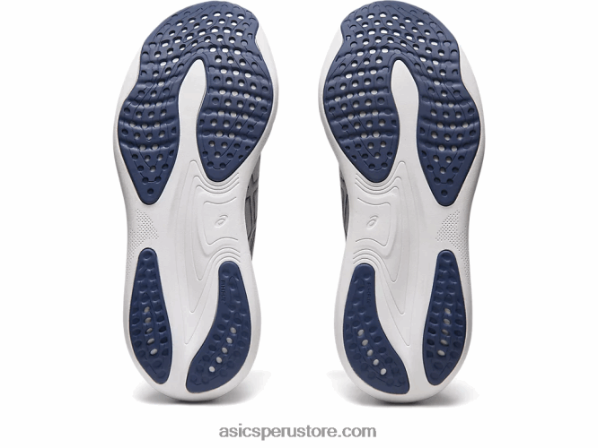 RPVB338 yeso/azul índigo Asics gel-nimbus 25 de ancho