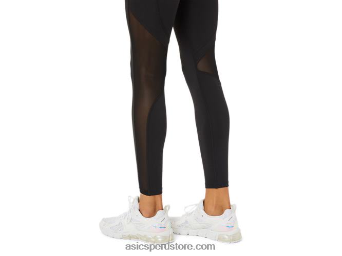 RPVB3412 rendimiento negro Asics mallas de malla para mujer