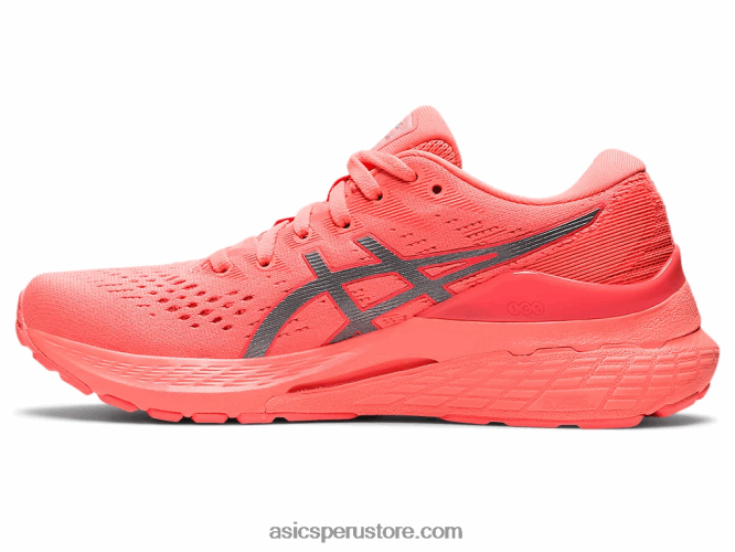 RPVB3415 espectáculo ligero/coral solar Asics gel-kayano 28 lite-espectáculo