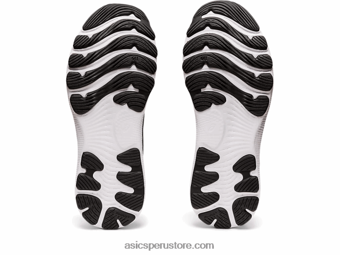 RPVB3426 negro/plata pura Asics gel-nimbus 24 de ancho