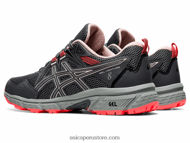 RPVB3429 gris portador/melocotón jengibre Asics empresa de gel 8