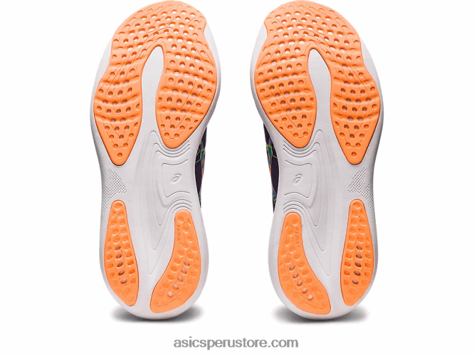 RPVB343 ralladura de lima/espectáculo ligero Asics gel-nimbus 25 lite-espectáculo