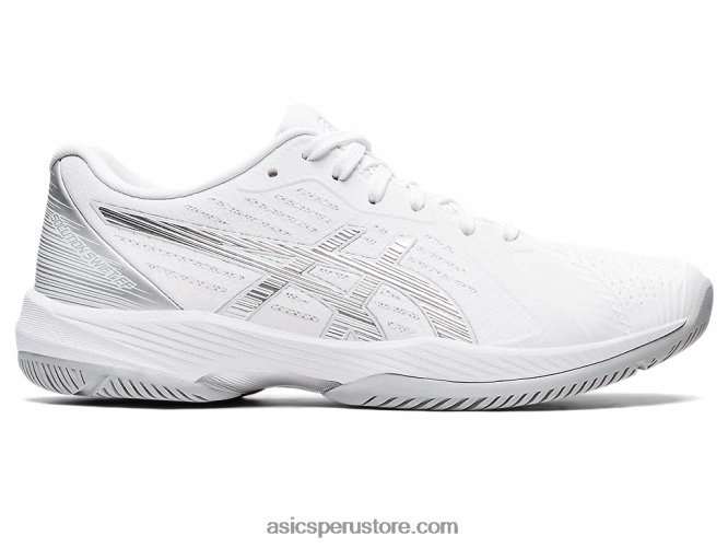 RPVB3432 blanco/plata pura Asics solución rápida ff