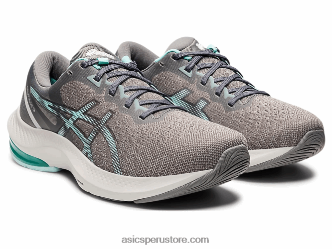 RPVB3439 gris arcilla/azul claro Asics pulso de gel 13