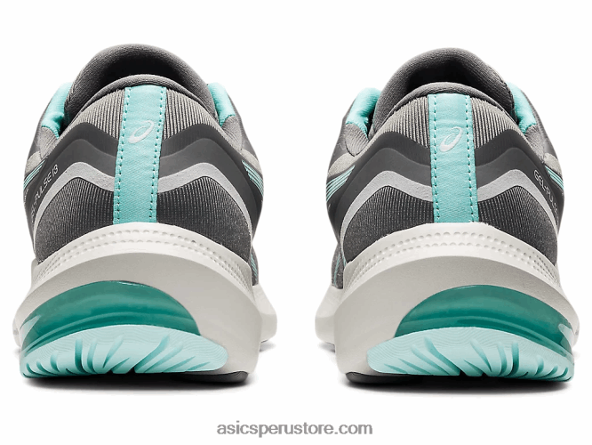 RPVB3439 gris arcilla/azul claro Asics pulso de gel 13