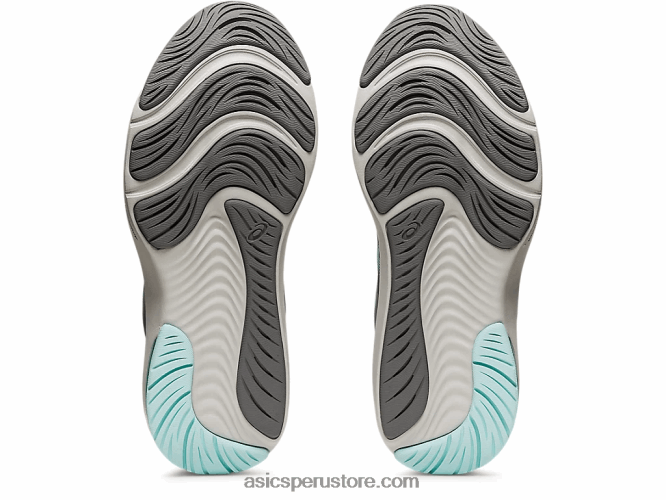 RPVB3439 gris arcilla/azul claro Asics pulso de gel 13