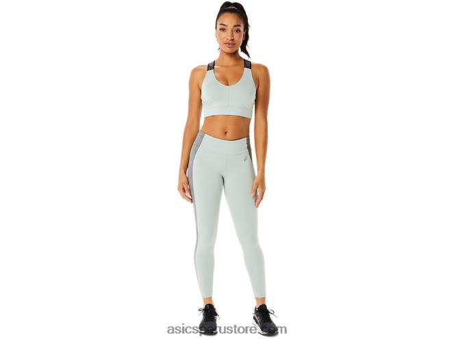 RPVB3446 roca de liquen/brezo gris medio Asics mallas de rendimiento 7/8 para mujer