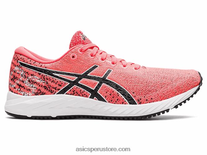 coral resplandeciente/negro