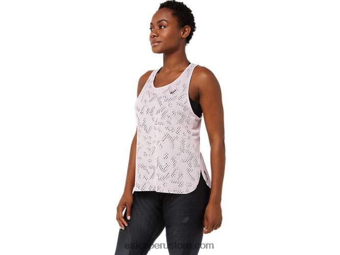 RPVB3493 apenas rosa Asics camiseta sin mangas ventilar actibreeze para mujer