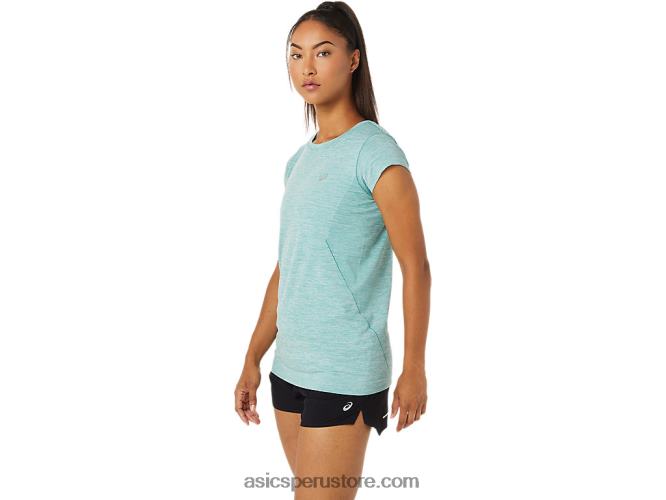 RPVB3499 sabio Asics camiseta de manga corta sin costuras race para mujer