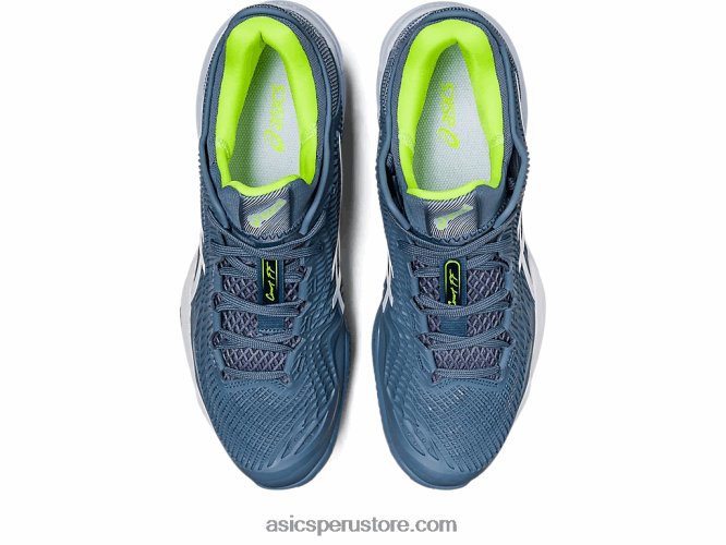 RPVB352 acero azul/blanco Asics cancha ff 3 tierra batida