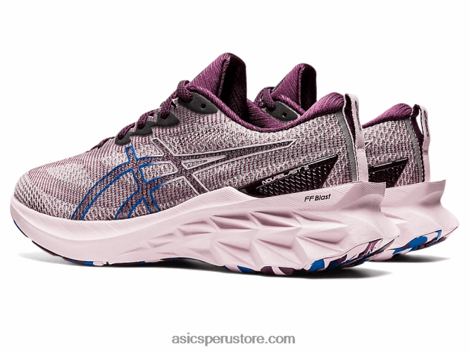 RPVB3527 ciruela profunda/rosa apenas Asics novablast 2 le
