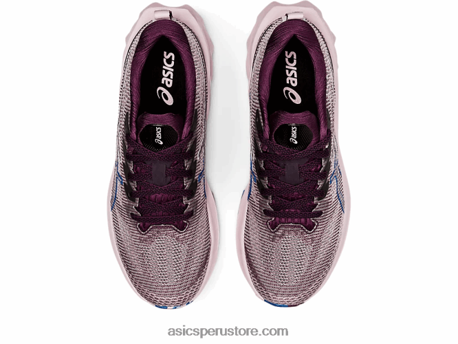 RPVB3527 ciruela profunda/rosa apenas Asics novablast 2 le