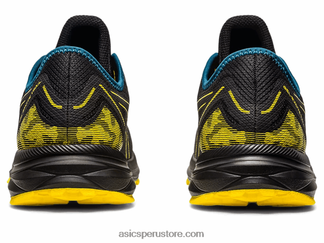 RPVB353 negro/amarillo dorado Asics rastro de excitación de gel