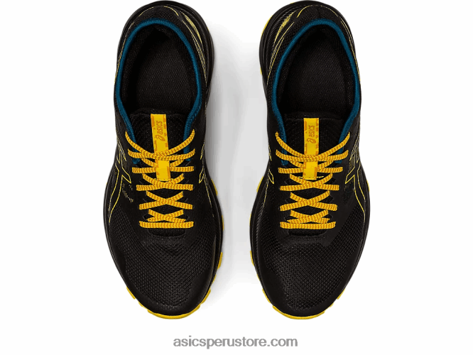 RPVB353 negro/amarillo dorado Asics rastro de excitación de gel