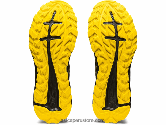 RPVB353 negro/amarillo dorado Asics rastro de excitación de gel