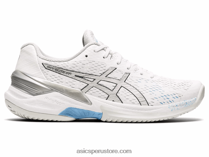 RPVB3531 blanco/plata pura Asics élite del cielo ff