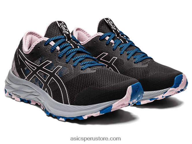 RPVB3541 negro/rosa apenas Asics rastro de excitación de gel
