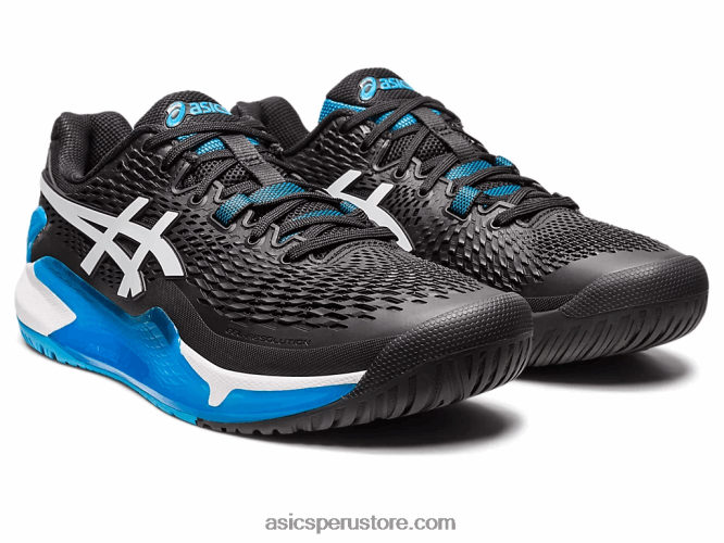 RPVB355 blanco negro Asics resolución de gel 9