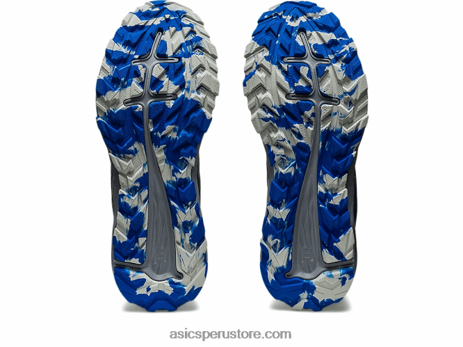 RPVB357 gris portador/rojo eléctrico Asics rastro de excitación de gel