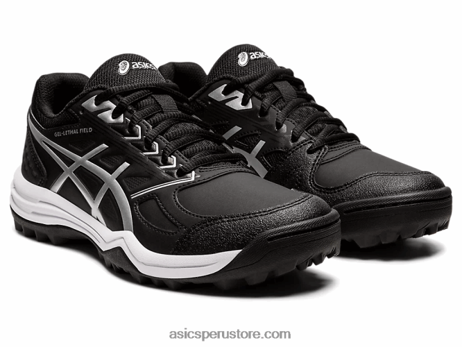 RPVB3578 negro/plata pura Asics campo gel-letal