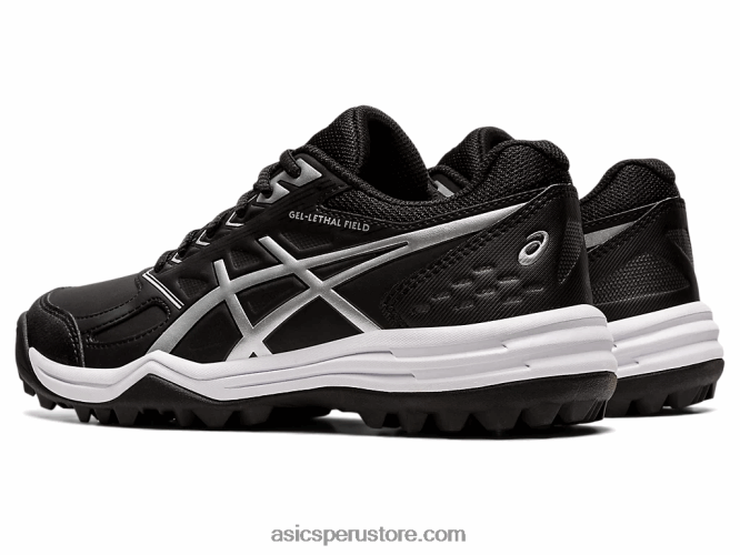 RPVB3578 negro/plata pura Asics campo gel-letal