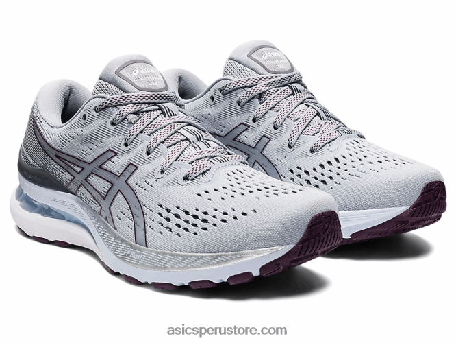 RPVB3583 gris piedmont/ciruela oscuro Asics gel-kayano 28 ancho