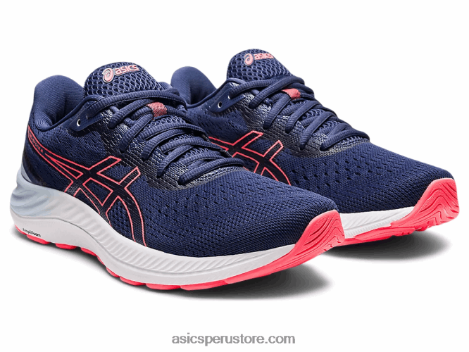 RPVB3599 azul trueno/coral llameante Asics gel-excite 8