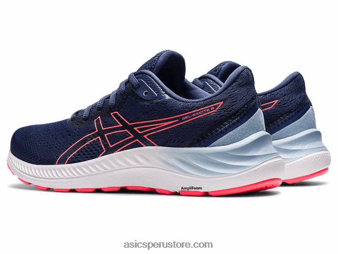 RPVB3599 azul trueno/coral llameante Asics gel-excite 8