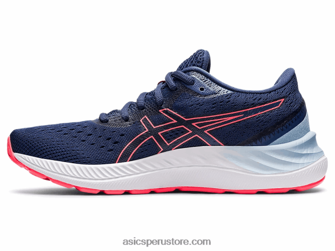 RPVB3599 azul trueno/coral llameante Asics gel-excite 8