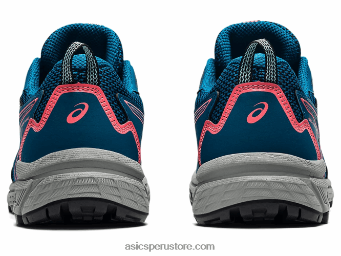 RPVB3612 verde azulado de aguas profundas/coral resplandeciente Asics empresa de gel 8