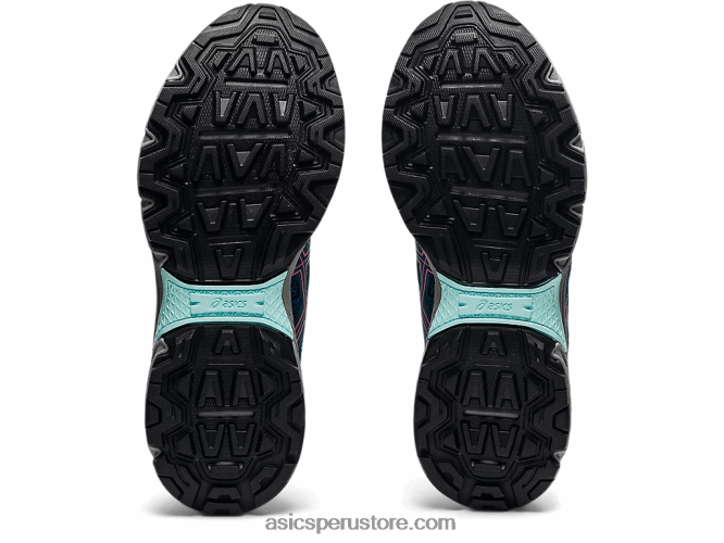 RPVB3612 verde azulado de aguas profundas/coral resplandeciente Asics empresa de gel 8